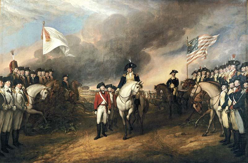 John Trumbull Surrender of Lord Cornwallis china oil painting image